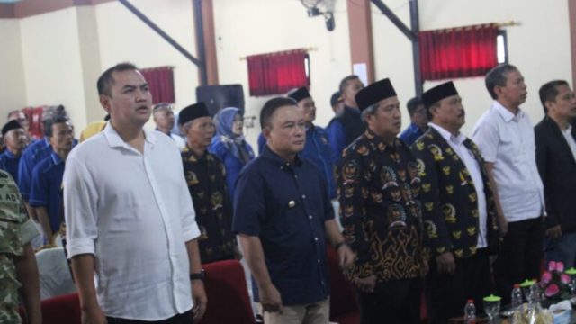 Bupati Kuningan Dian Rachmat Yanuar menghadiri Musyawarah Daerah (Musda) II Persatuan Anggota Badan Permusyawaratan Desa Seluruh Indonesia (PABPDSI) Kabupaten Kuningan